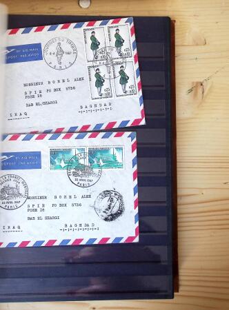 1849-1975, Collection en 9 classeurs, neufs et oblitérés,
