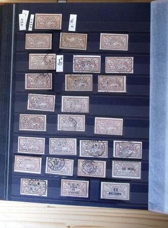1849-1975, Collection en 9 classeurs, neufs et oblitérés,
