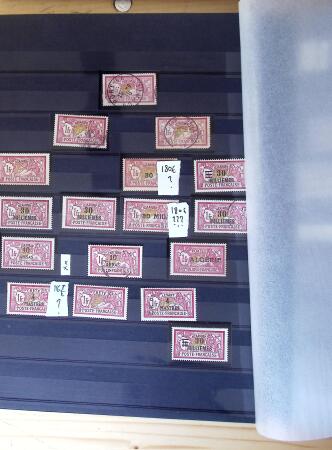 1849-1975, Collection en 9 classeurs, neufs et oblitérés,