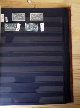 1849-1975, Collection en 9 classeurs, neufs et oblitérés,