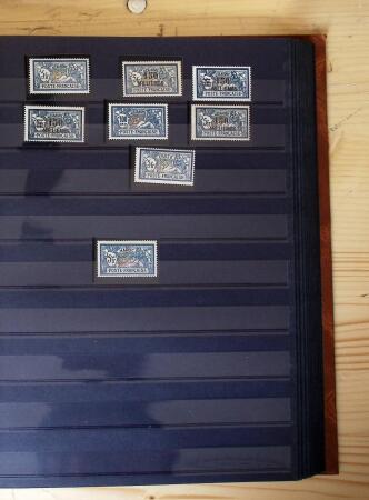 1849-1975, Collection en 9 classeurs, neufs et oblitérés,
