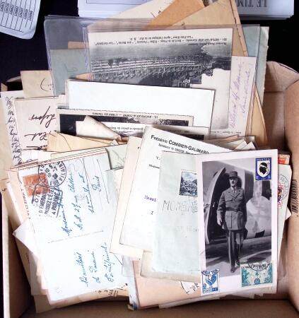1800-1965, Ensemble de +700 lettres commençant par