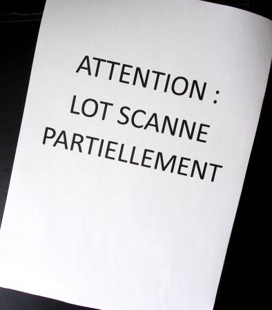 1800-1965, Ensemble de +700 lettres commençant par