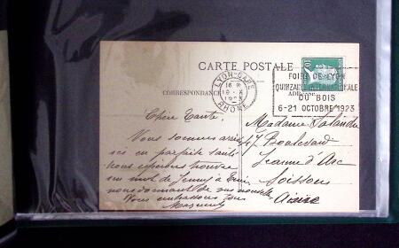 1800-1965, Ensemble de +700 lettres commençant par