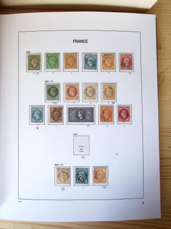 1849-2007, Collection en 8 albums Davo et 1 classeur,