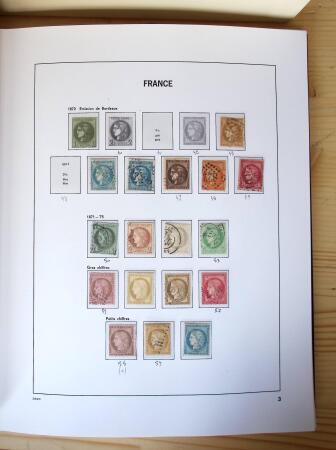 1849-2007, Collection en 8 albums Davo et 1 classeur,