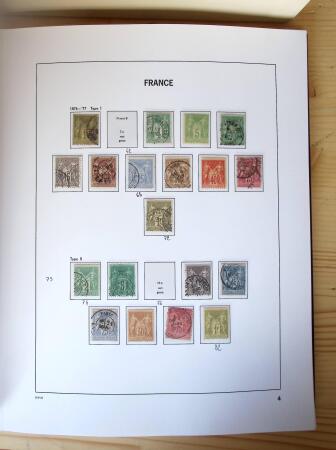 1849-2007, Collection en 8 albums Davo et 1 classeur,
