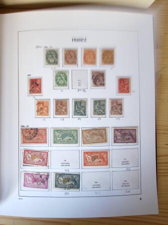 1849-2007, Collection en 8 albums Davo et 1 classeur,