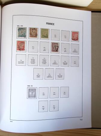 1849-2007, Collection en 8 albums Davo et 1 classeur,