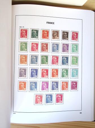 1849-2007, Collection en 8 albums Davo et 1 classeur,