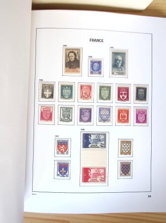 1849-2007, Collection en 8 albums Davo et 1 classeur,