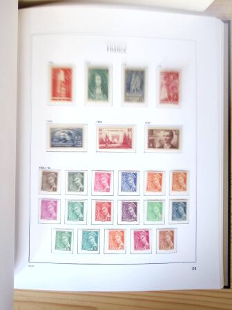 1849-2007, Collection en 8 albums Davo et 1 classeur,