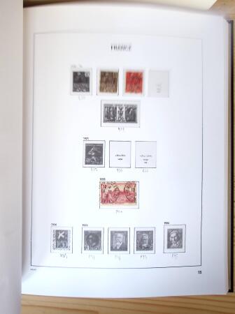 1849-2007, Collection en 8 albums Davo et 1 classeur,