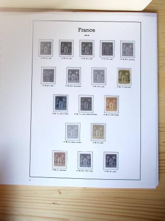 1849-2007, Collection de France en albums, complète