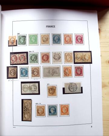 1849-2020, Collection en 12 albums Davo plus un classeur,