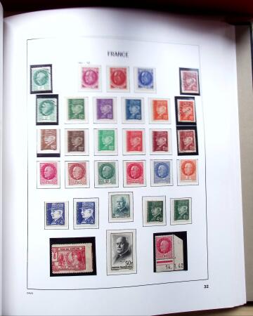 1849-2020, Collection en 12 albums Davo plus un classeur,