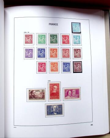 1849-2020, Collection en 12 albums Davo plus un classeur,