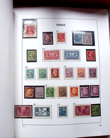 1849-2020, Collection en 12 albums Davo plus un classeur,