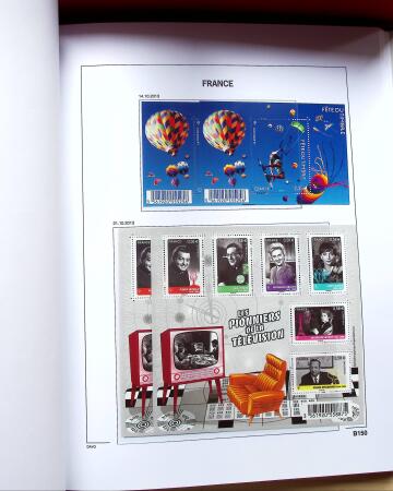 1849-2020, Collection en 12 albums Davo plus un classeur,
