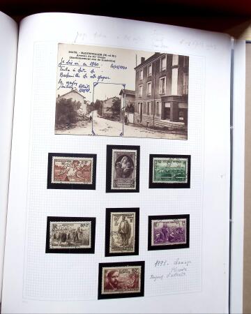 1849-2020, Collection en 12 albums Davo plus un classeur,