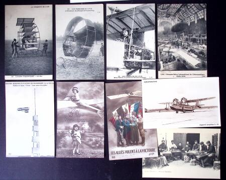 env.1910-20, 146 cartes postales anciennes sur les