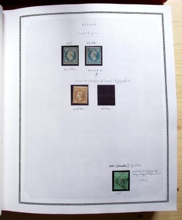 1849-2000, France et étranger en 10 classeurs et 1