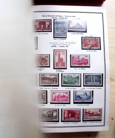 1849-2000, France et étranger en 10 classeurs et 1