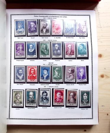 1849-2000, France et étranger en 10 classeurs et 1
