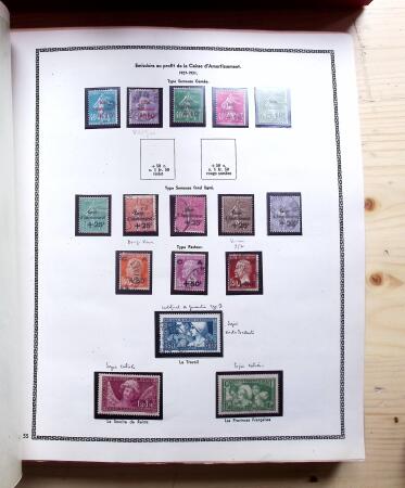1849-2000, France et étranger en 10 classeurs et 1