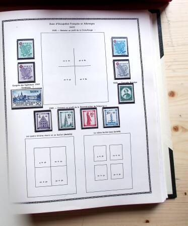1849-2000, France et étranger en 10 classeurs et 1