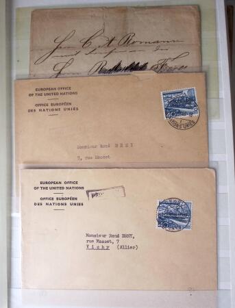 1860-1980, Mixed lot of covers neatly presented in one