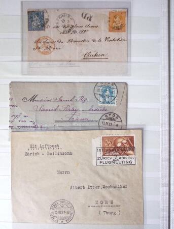 1860-1980, Mixed lot of covers neatly presented in one