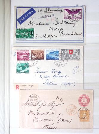 1860-1980, Mixed lot of covers neatly presented in one