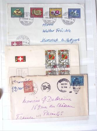 1860-1980, Mixed lot of covers neatly presented in one