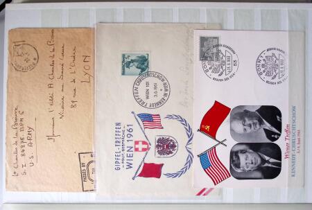 1860-1980, Mixed lot of covers neatly presented in one