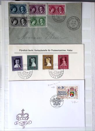 1860-1980, Mixed lot of covers neatly presented in one