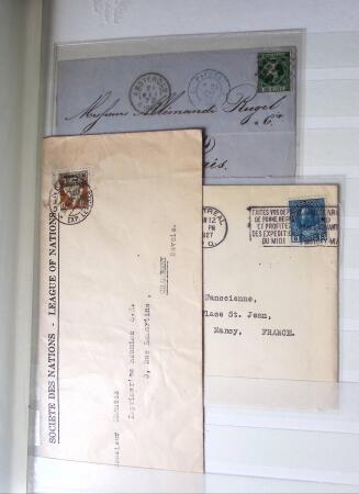 1860-1980, Mixed lot of covers neatly presented in one