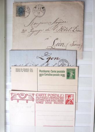 1860-1980, Mixed lot of covers neatly presented in one