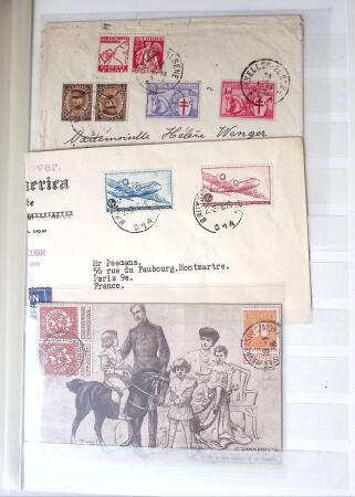 1860-1980, Mixed lot of covers neatly presented in one