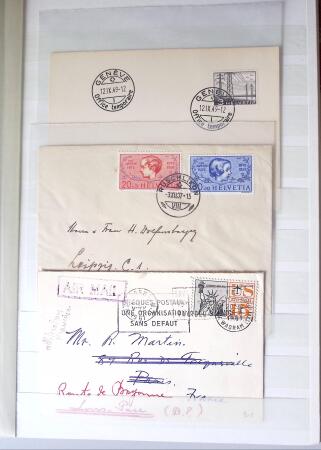 1860-1980, Mixed lot of covers neatly presented in one