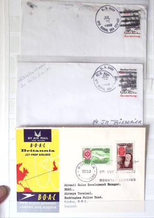 1860-1980, Mixed lot of covers neatly presented in one