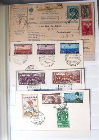 1860-1980, Mixed lot of covers neatly presented in one