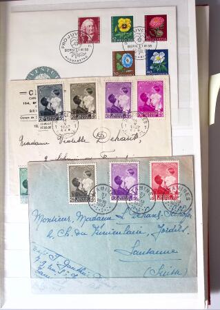 1860-1980, Mixed lot of covers neatly presented in one