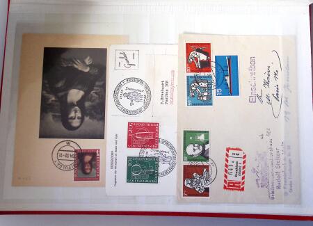 1860-1980, Mixed lot of covers neatly presented in one
