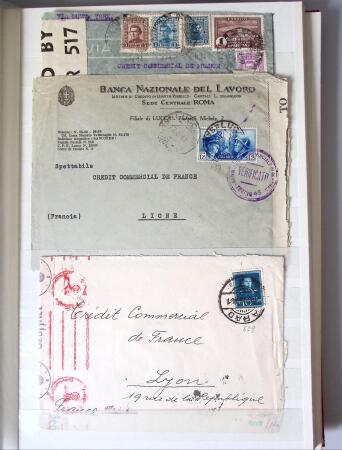 1860-1980, Mixed lot of covers neatly presented in one