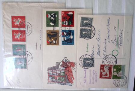 1860-1980, Mixed lot of covers neatly presented in one
