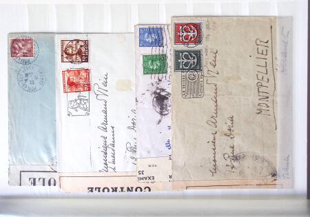 1860-1980, Mixed lot of covers neatly presented in one