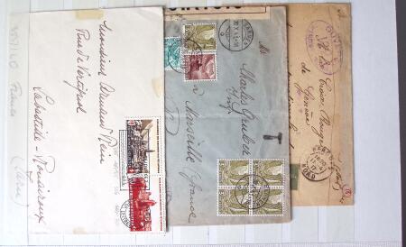 1860-1980, Mixed lot of covers neatly presented in one