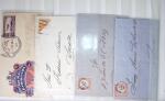 1860-1980, Mixed lot of covers neatly presented in one