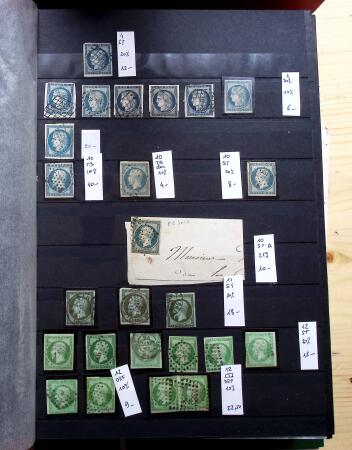 1849-1980, Petite succession de timbres neufs et oblitérés